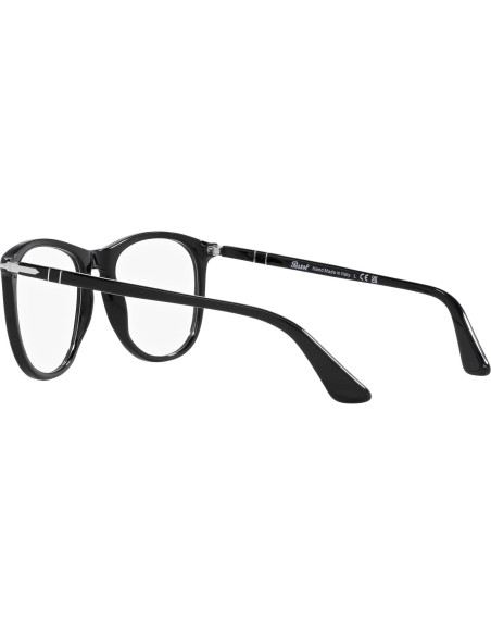 Gafas Recetadas Persol PO3314V Cuadradas 53mm Negro Gafas Recetadas Persol PO3314V Cuadradas 53mm Negro