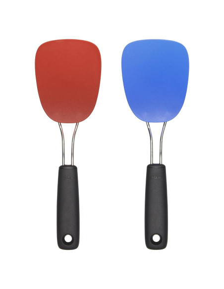 Espátula Flexible de Nylon OXO Good Grips - Rojo/Azul Espátula Flexible de Nylon OXO Good Grips - Rojo/Azul