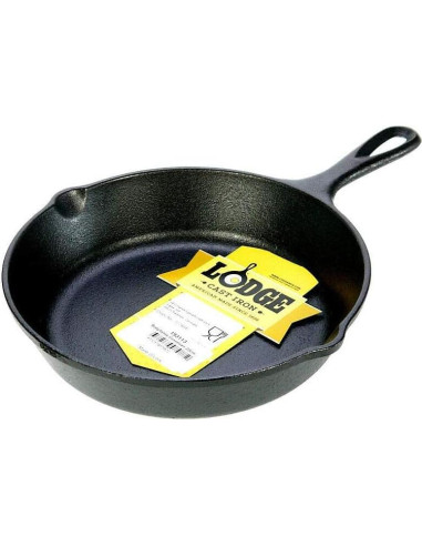Sartén de Hierro Fundido Lodge 20 cm, A Prueba de Horno