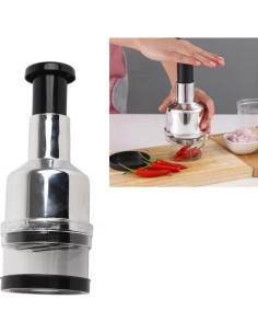 Picador de Cebolla Manual AYNEFY de Acero Inoxidable 230g 2
