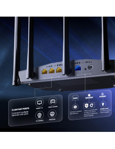 Router WiFi 6 Tenda RX2Pro AX1500 Doble Banda 5 Antenas 6dBi 2
