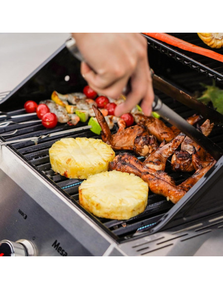 Parrilla de Gas Monument Grills Mesa200S 2 Quemadores Acero Inoxidable Parrilla de Gas Monument Grills Mesa200S 2 Quemadores Acero Inoxidable