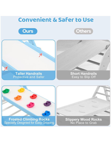 Conjunto de Escalada Montessori FUNLIO 3 en 1 para Niños
