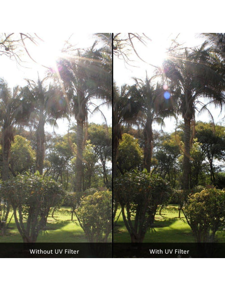 Filtro UV 55mm y 58mm Big Mike's para Nikon D3500 D5600 Filtro UV 55mm y 58mm Big Mike's para Nikon D3500 D5600