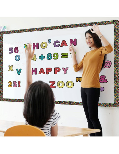Kit de Letras y Números Magnéticos Engrowtic 152 Pcs 5 cm