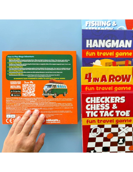 Juego de Bingo Magnético QUOKKA para Niños 3 a 8 Años Juego de Bingo Magnético QUOKKA para Niños 3 a 8 Años