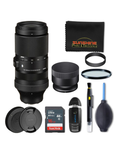 Lente Sigma 100-400mm f5-6.3 DG DN OS para Sony E - Telefoto