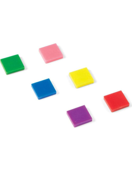 Contadores Matemáticos Hand2Mind - 400 Azulejos de Color 2.54 cm Contadores Matemáticos Hand2Mind - 400 Azulejos de Color 2.54 cm