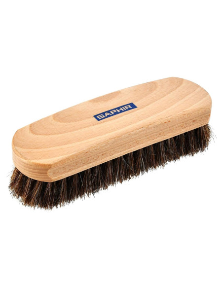 Cepillo de Caballo Natural Saphir - 18 cm para Zapatos de Cuero Cepillo de Caballo Natural Saphir - 18 cm para Zapatos de Cuero