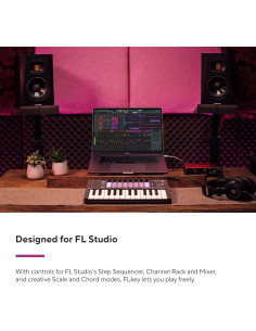 Controlador MIDI Novation FLkey Mini 25 Teclas para FL Studio 2