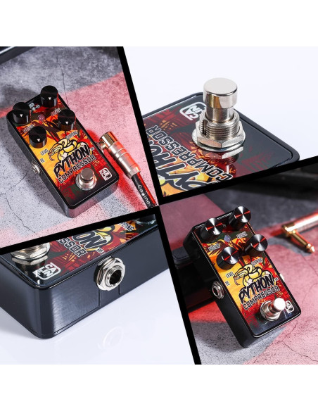 Pedal Compresor Analógico Mini Caline G012 para Guitarra Pedal Compresor Analógico Mini Caline G012 para Guitarra