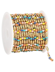 Cadena de Joyería de Acero Inoxidable Baño de Oro 4m UMAOKANG