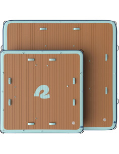 Plataforma Inflable Weekender Dock Retrospec 2.13m x 2.13m 2