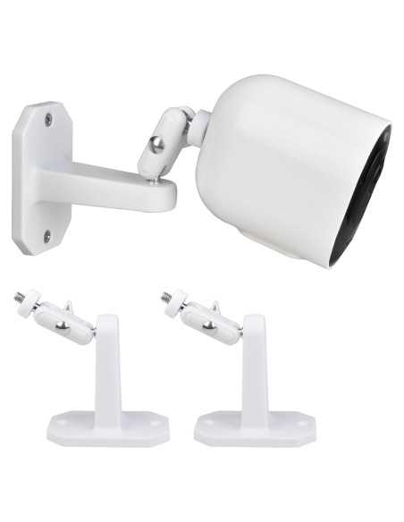 Soporte de Pared Ajustable StartVision para Cámaras Arlo - 2 Unidades Soporte de Pared Ajustable StartVision para Cámaras Arlo - 2 Unidades