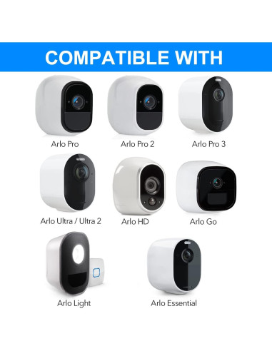 Soporte de Pared Ajustable StartVision para Cámaras Arlo - 2 Unidades