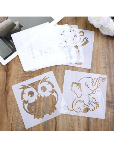12 Plantillas de Dibujo para Niños Ymapinc - Animales Beige