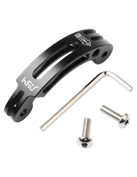 Brazo de Extensión Curvado HSU para Cámaras de Acción - Negro Brazo de Extensión Curvado HSU para Cámaras de Acción - Negro
