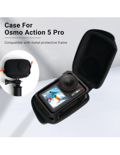 Kit de Accesorios CYNOVA para DJI Osmo Action 5 Pro - Estuche, Protectores y Tapa de Lente 2