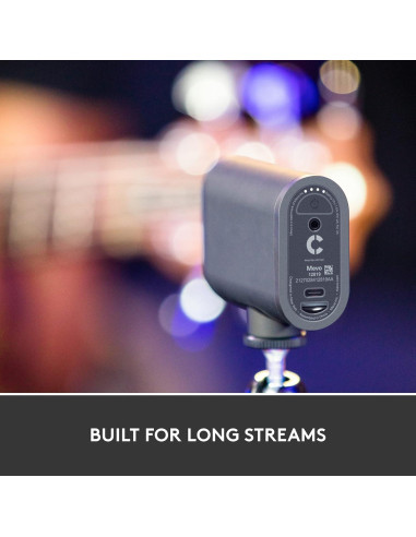 Cámara de transmisión en vivo Mevo Start Logitech 1080p + 256GB