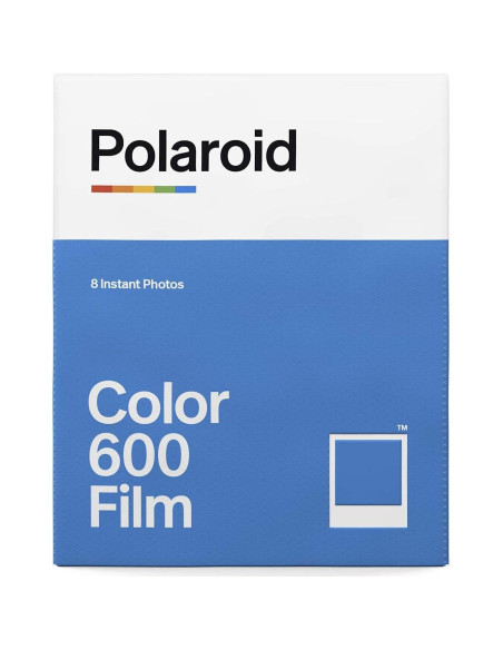 Película Instantánea Color Polaroid 600 - Paquete de 2 con Álbum Película Instantánea Color Polaroid 600 - Paquete de 2 con Álbum