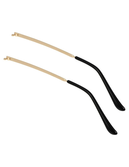 Brazos de Reemplazo para Gafas Hemobllo Dorado 14 cm Brazos de Reemplazo para Gafas Hemobllo Dorado 14 cm