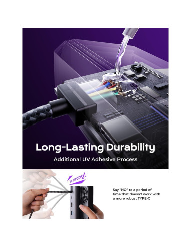 Estación de Acoplamiento LISEN para ASUS ROG ALLY X y Steam Deck 4K