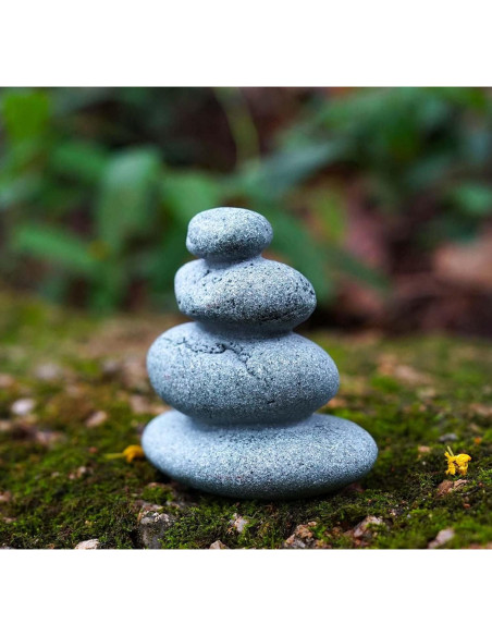 Piedras Apilables Zen Sdeetesamjun para Jardín y Oficina - 2 Pcs Piedras Apilables Zen Sdeetesamjun para Jardín y Oficina - 2 Pcs