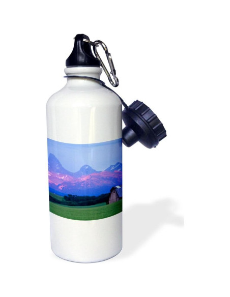 Botella de Agua Deportiva 3dRose 621 ml Acero Inoxidable Blanca Botella de Agua Deportiva 3dRose 621 ml Acero Inoxidable Blanca