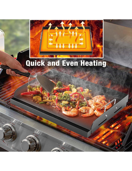 Plancha para Parrilla Barbqtime 43x33 cm Antiadherente Plancha para Parrilla Barbqtime 43x33 cm Antiadherente