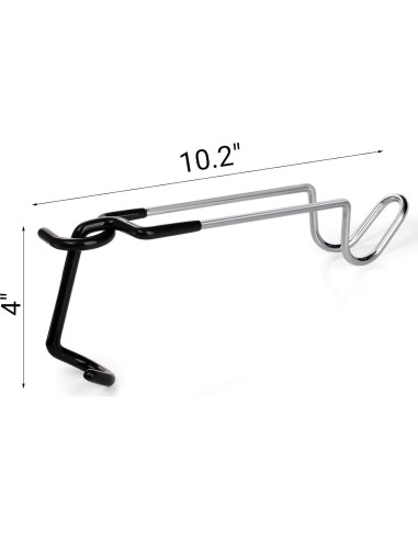 Paquete de 4 Ganchos para Linterna de Camping Tlence 25.9cm