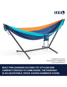 Soporte de Hamaca Ajustable ENO Parkway - Carbón, 17 kg 2