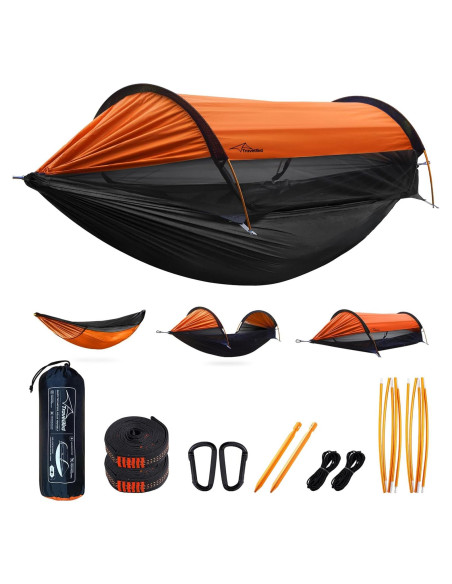 Hamaca de Camping Travel Bird Extra Grande 2 Personas con Red Antimosquitos Hamaca de Camping Travel Bird Extra Grande 2 Personas con Red Antimosquitos