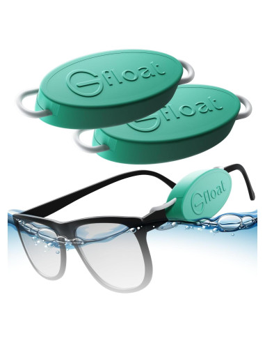 Soporte Flotante para Gafas G-FLOAT Verde Paquete de 2