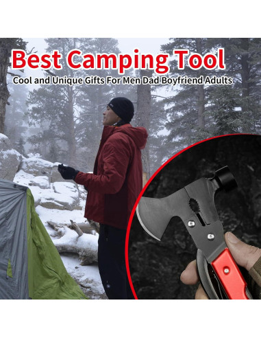 Multitool Camping 13 en 1 CRVAJJWT - Herramienta de Supervivencia