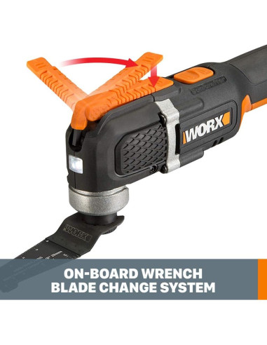 Herramienta Multiuso Oscilante Inalámbrica Worx WX696L 20V
