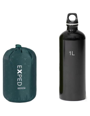 Almohada de Viaje Exped MegaPillow Ciprés Ajustable 32x52 cm
