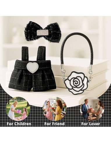 Ropa de Muñeca Linda Genovega para Labubu 17 cm Accesorios