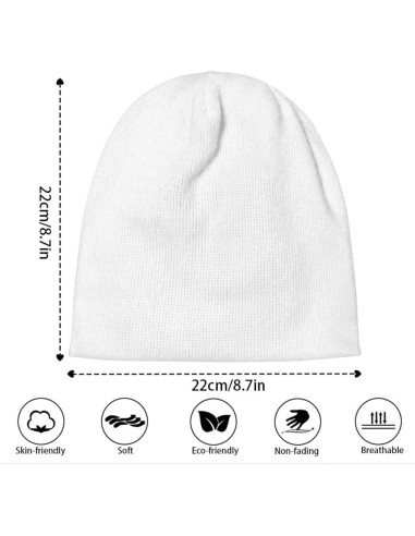 Gorro de Invierno Doble Capa Suhoaziia para Niños Unisex
