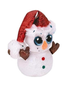 Peluche TY Flurry Snowman 22.5cm Navidad 2019 2