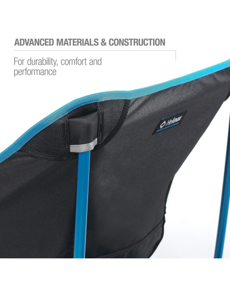 Silla de Festival Helinox Incline Plegable Ajustable Negra Silla de Festival Helinox Incline Plegable Ajustable Negra