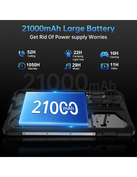 Tablet Rugged 8849 Tank Pad 10.95" Android 14 5G IP68 32GB+512GB Tablet Rugged 8849 Tank Pad 10.95" Android 14 5G IP68 32GB+512GB