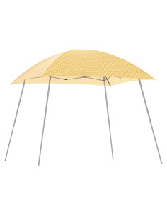 Carpa de Fiesta GOJOOASIS EZ Pop Up 2.44m x 2.44m Naranja
