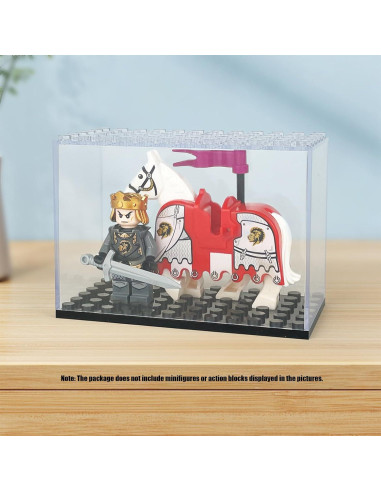 Estuche de Exhibición para Minifiguras Lego WMM - 6 Piezas
