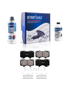 Pastillas de Freno Delanteras Cerámicas Detroit Axle P-976 para Toyota y Lexus