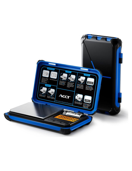 Báscula de bolsillo digital ACCT AI-200, 200g x 0.01g, LCD Báscula de bolsillo digital ACCT AI-200, 200g x 0.01g, LCD