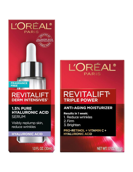 Kit Antienvejecimiento L'Oreal Revitalift Suero + Hidratante Kit Antienvejecimiento L'Oreal Revitalift Suero + Hidratante