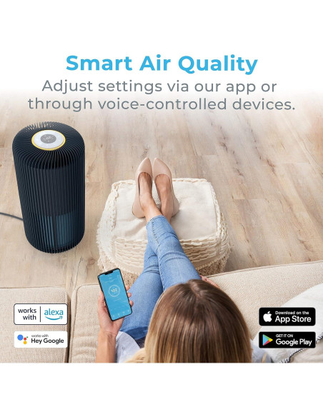 Purificador de Aire Pure Enrichment PureZone Turbo 5 Etapas - Grafito Purificador de Aire Pure Enrichment PureZone Turbo 5 Etapas - Grafito