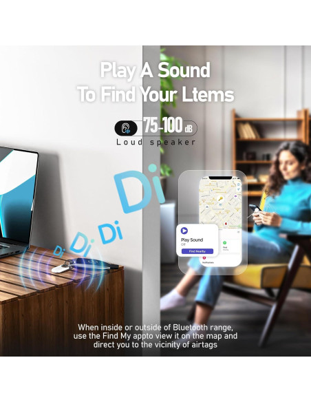 Etiquetas de Rastreo Jocular para iPhone - Paquete de 2 Etiquetas de Rastreo Jocular para iPhone - Paquete de 2