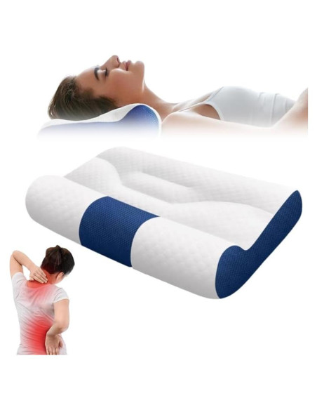Almohada Cervical Ergonómica Genérico 60x40cm - Soporte Mejorado Almohada Cervical Ergonómica Genérico 60x40cm - Soporte Mejorado