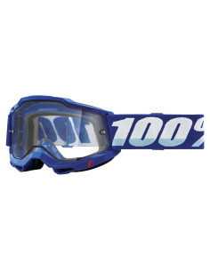 Gafas de Protección 100% ACCURI 2 para Ciclismo y Motocross - Azul